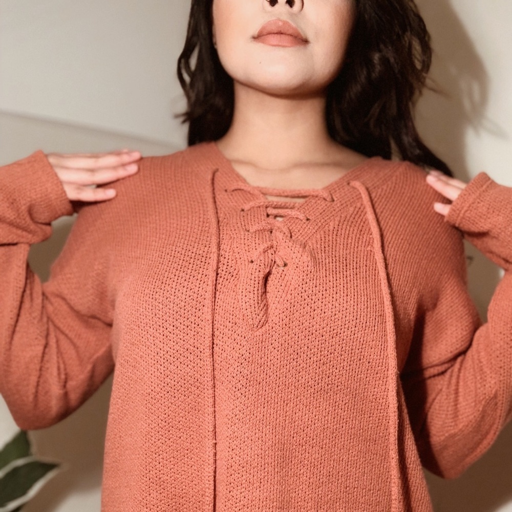 Lightweight cozy sweater